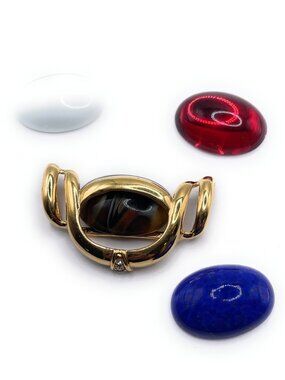 OPTIONS Premier Designs Pendant - Gold - 2006 Catalog (2411)